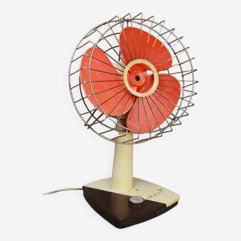 Ventilateur électrique portable de style industriel Portugal années 1980