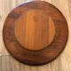 Digsmed Denmark 1970 solid teak turntable