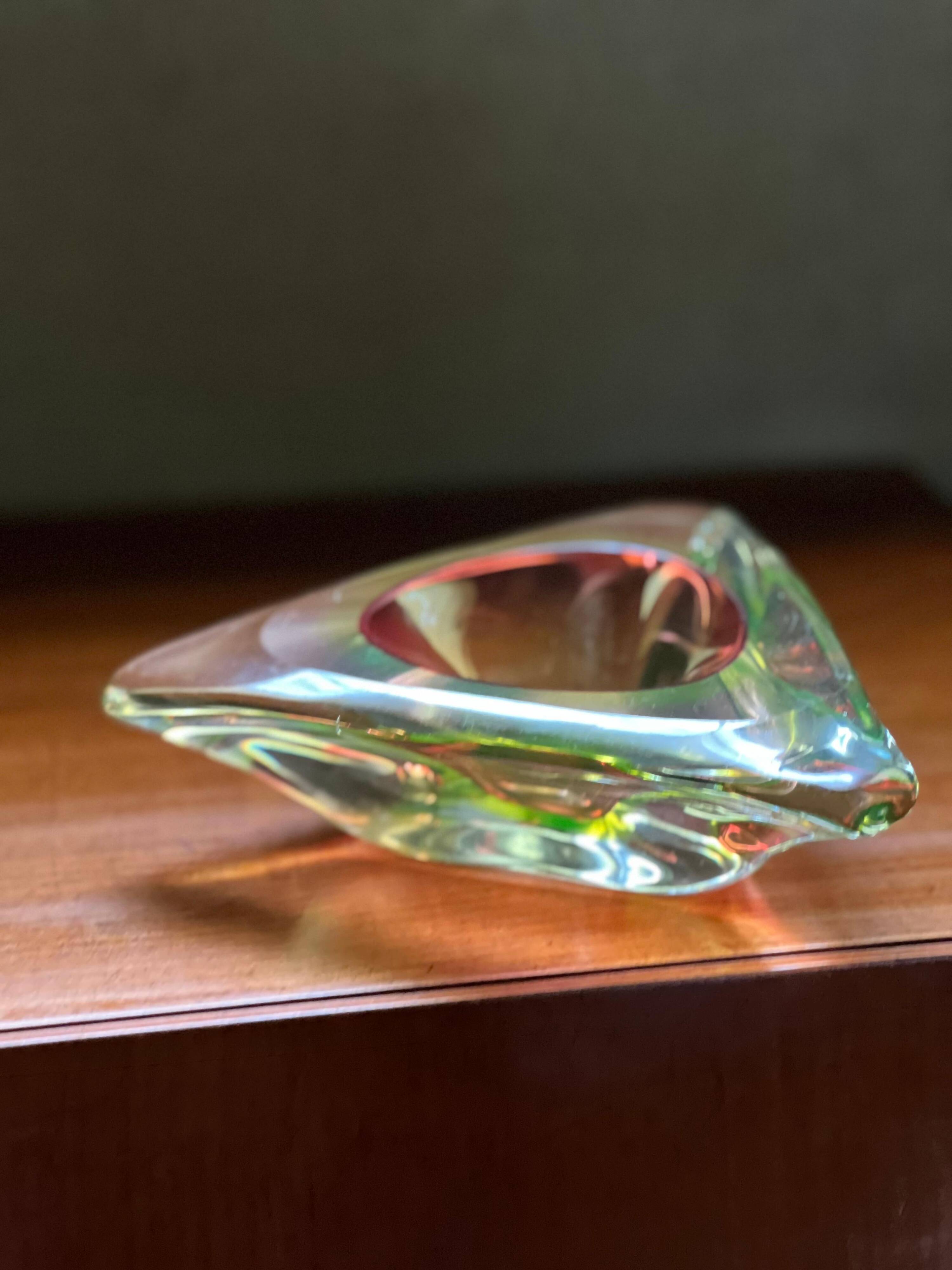 Vintage Murano  "Sommerso" Glass for Coffee table , Bookcase , Shelf