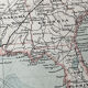 Carte ancienne États Unis et Mexique 70,5x53cm