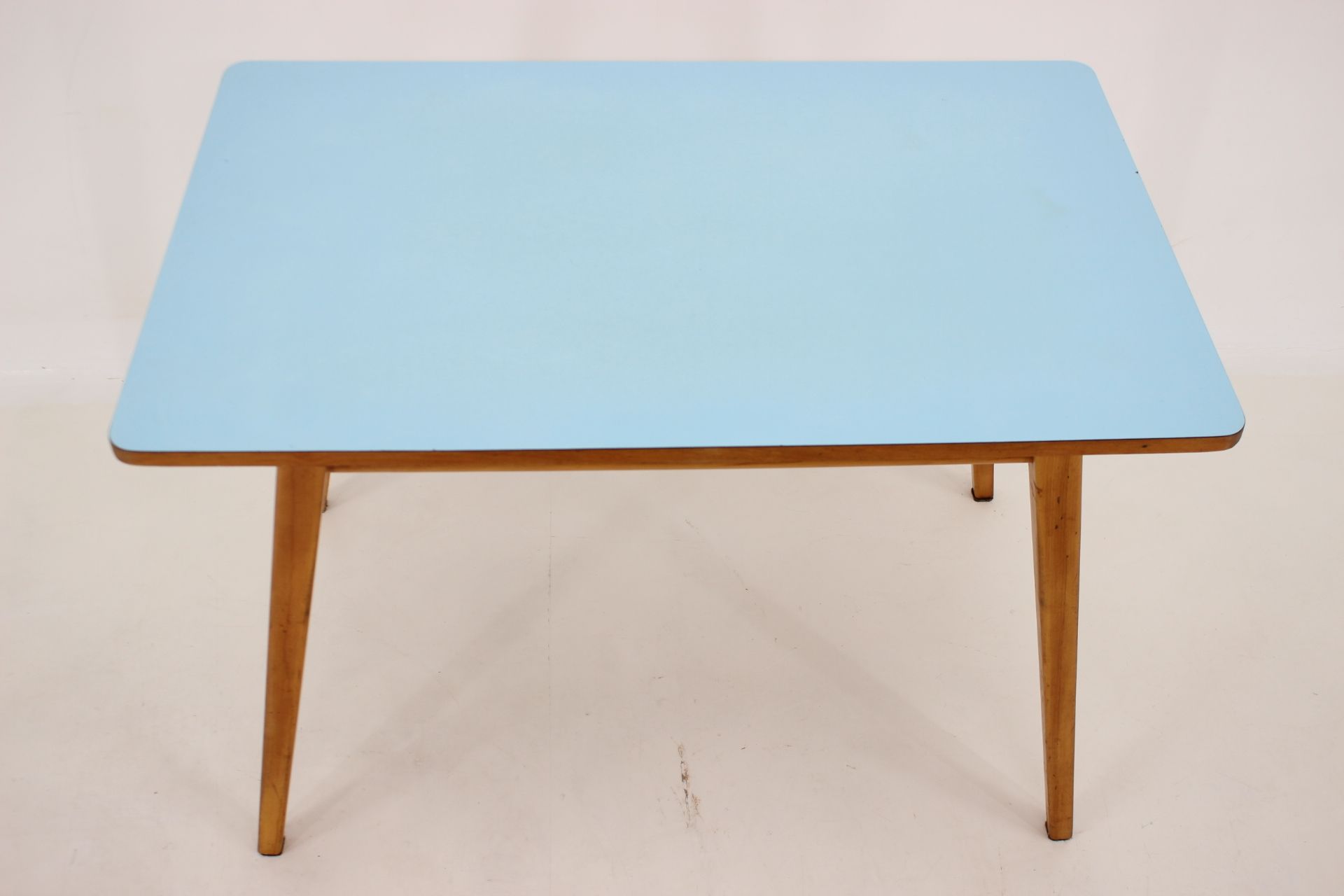 1960s Wood and Umakart Dining Table by Nový Domov, Czechoslovakia