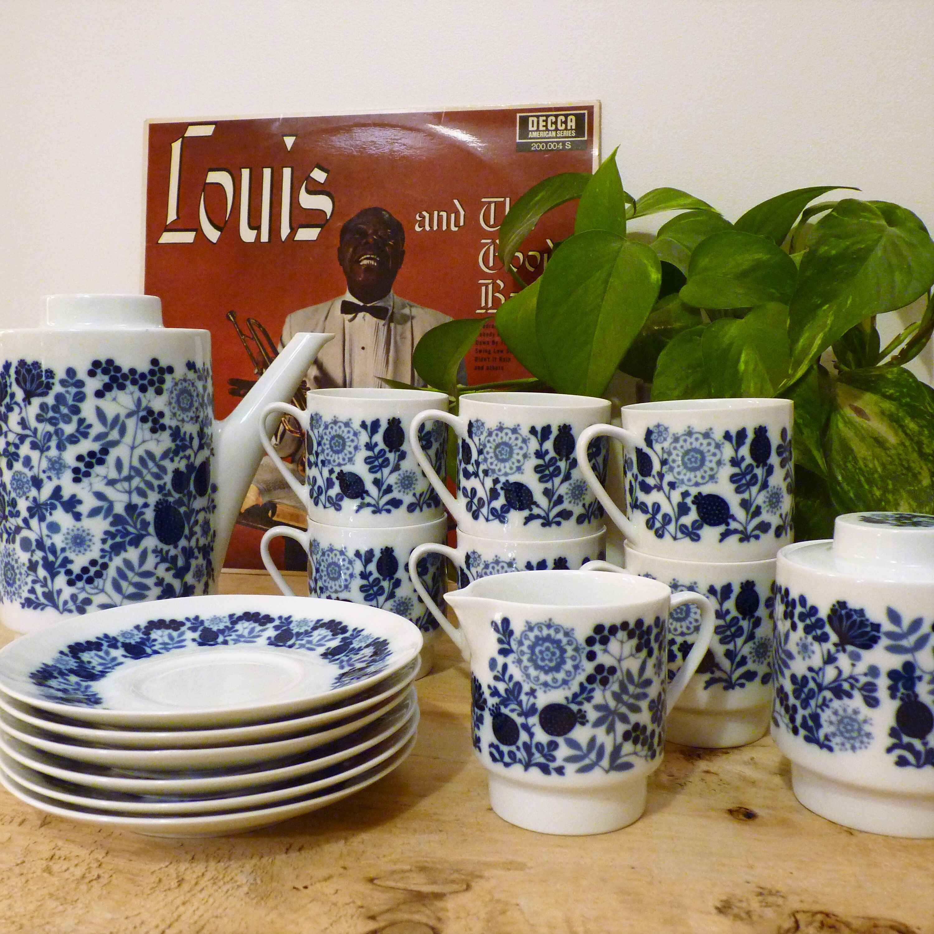 Great Full Tea Set Melitta 60s Vintage