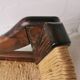 Fauteuil brutaliste design italien