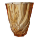 Twisted glass vase