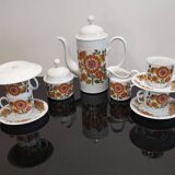 Porcelain coffee service Model Regina Bavaria Germany Vintage70'S