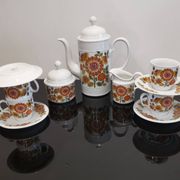 Porcelain coffee service Model Regina Bavaria Germany Vintage70'S