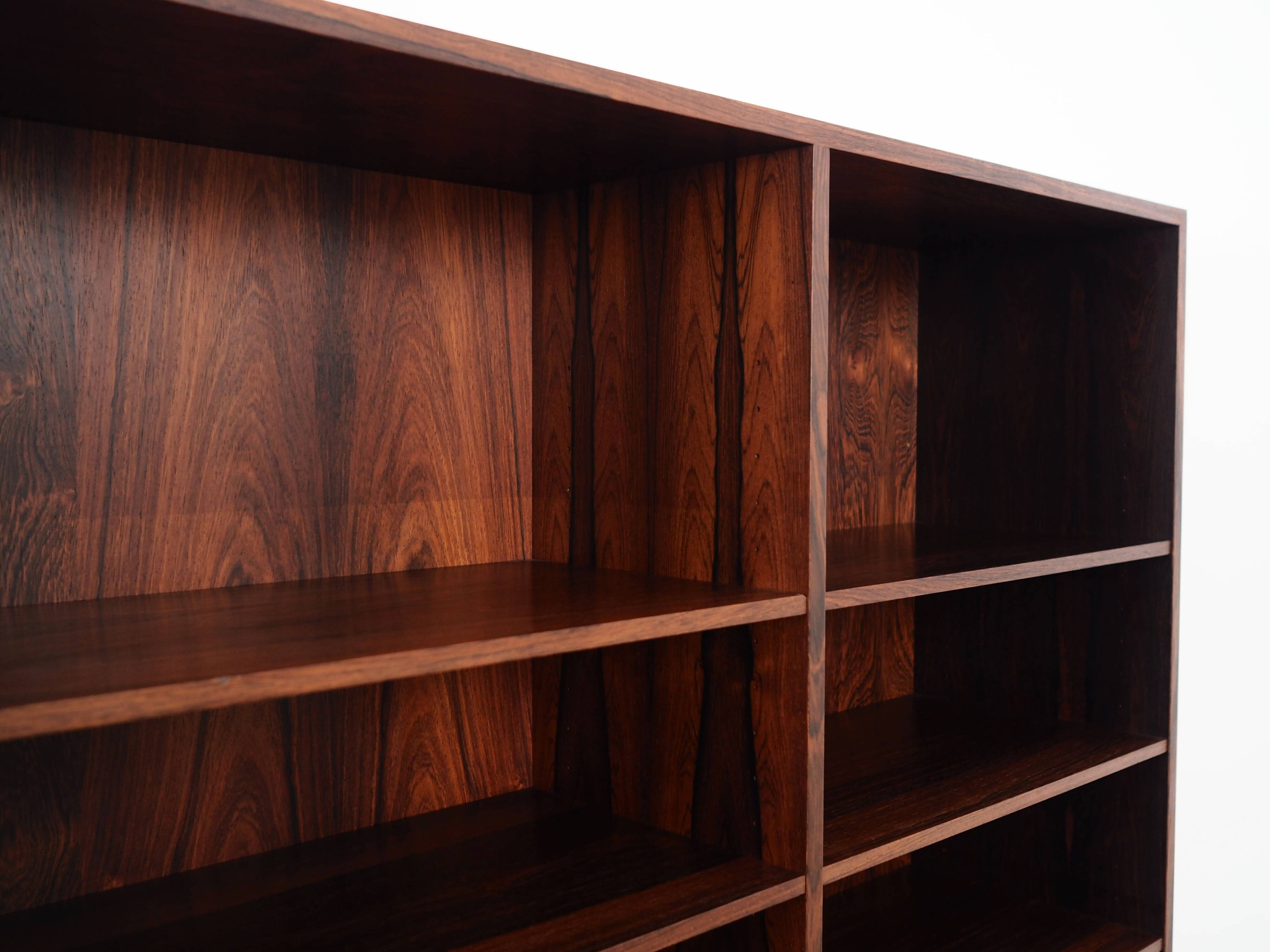 Rosewood bookcase, Danish design, 1970s, production: Denmark