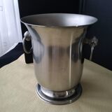 Satin stainless steel champagne bucket