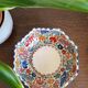 Small hand painted dish