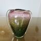 Murano vase in blown glass, bubbled, 50s-60s