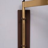 Dijkstra spring arm Wall Lamp 1970s Holland