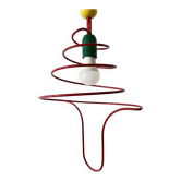 Suspension Pop Art Spirale, Plafonnier, ESTO Autriche, 1980