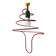 Spiral Pop Art Pendant Light, Ceiling Lamp, ESTO Austria, ´80