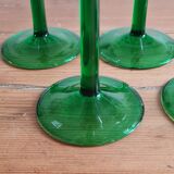 White wine glasses Alsace