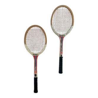 Raquettes de tennis vintage