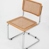 Set of 6 Cesca chairs. Made according to the design by Marcel Breuer. 80s.