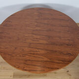 Mid-Century Round Dining Table, 1970s