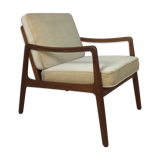 Danish teak easy chair by Ole Wanscher