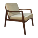 Fauteuil danois en teck par Ole Wanscher