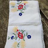 Embroidered tablecloth