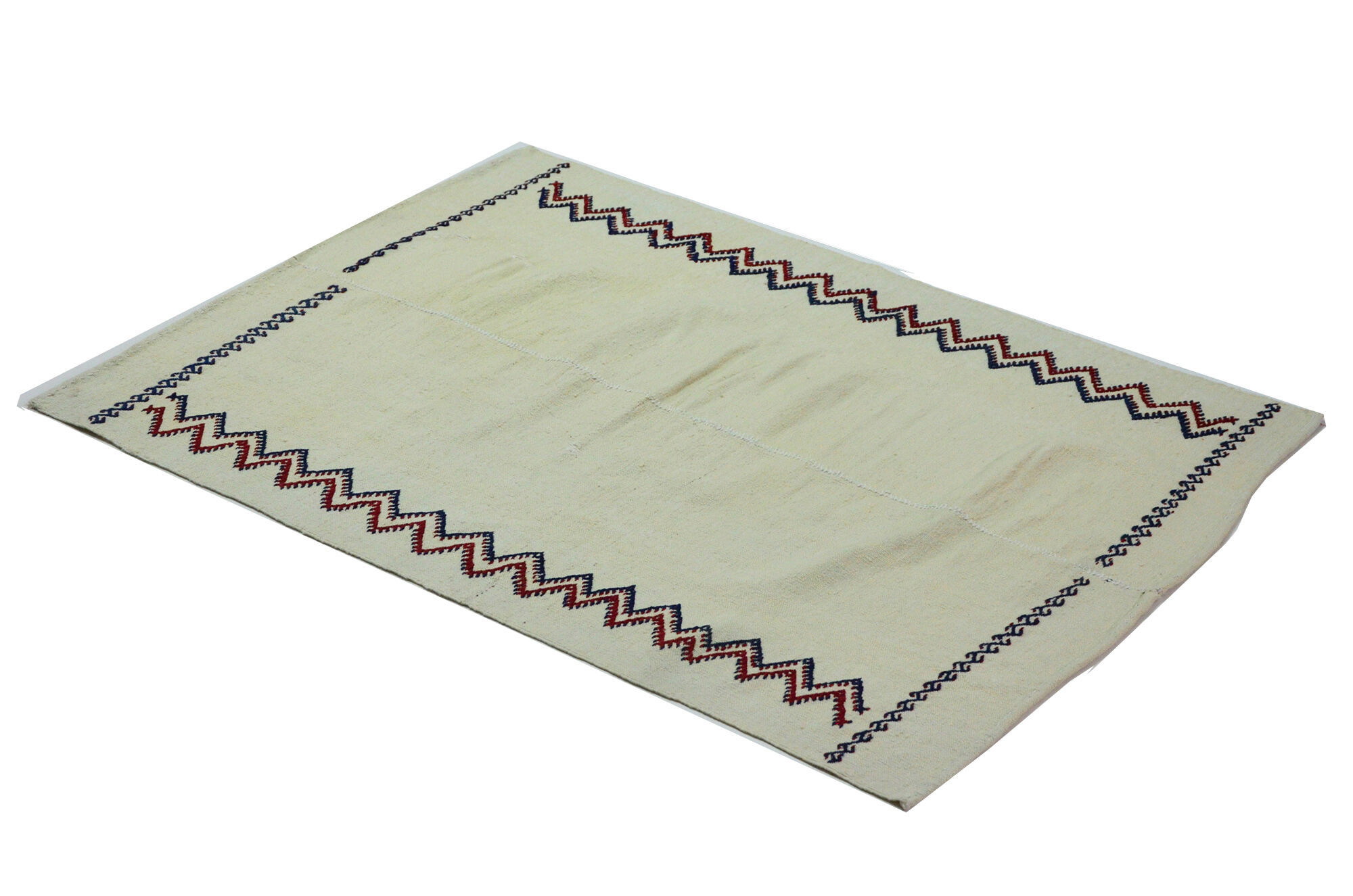 Anatolian handmade kilim rug 151 cm x 108 cm