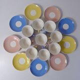 Villeroy & Boch vintage colored cups