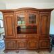 Solid oak dining room sideboard