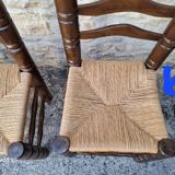 Chaises style Charles Dudouyt