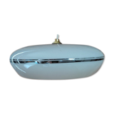 Suspension art deco globe in glass chrome chrome vintage