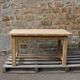 Solid oak farmhouse table – 4 to 6 diners