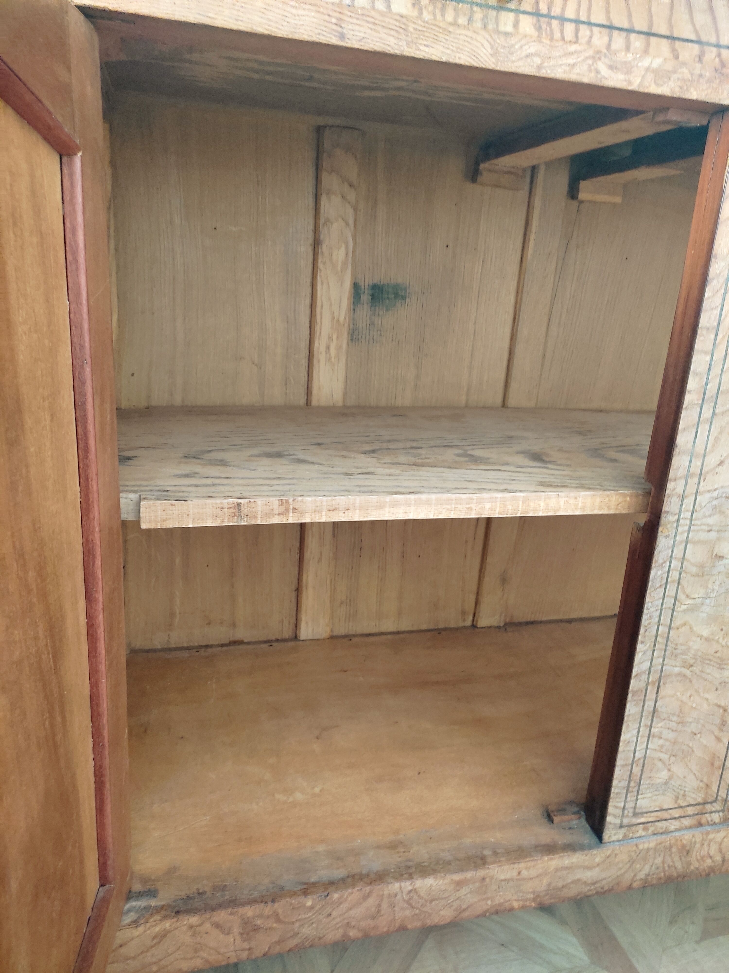 Louis XVI style wooden sideboard