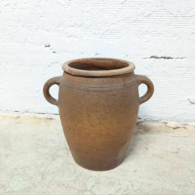Pot à graisse en grès