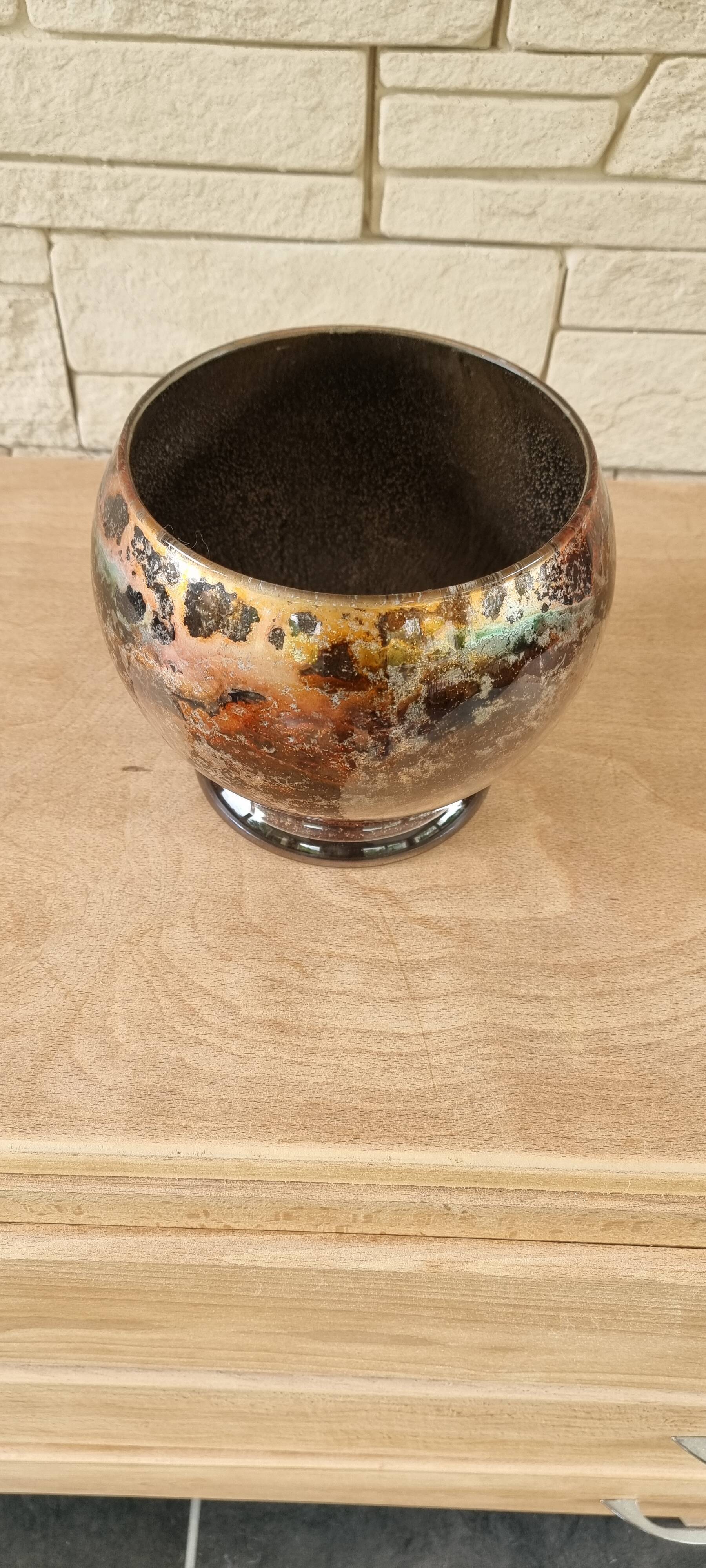 Laque Line glass vase