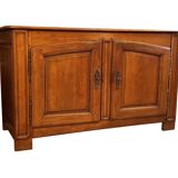 Vintage Regency elm hunting buffet