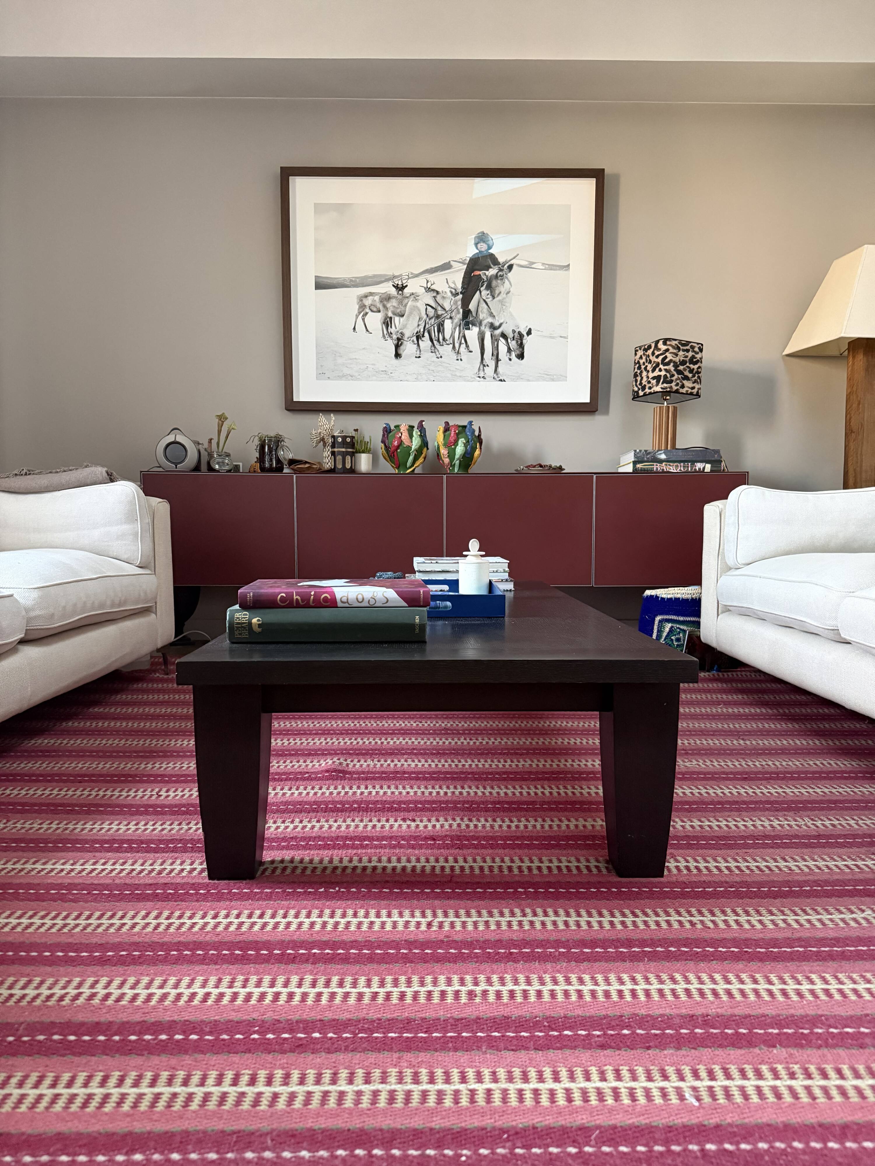 Christian Liaigre coffee table – Motu model reinterpreted by the Liaigre workshop.