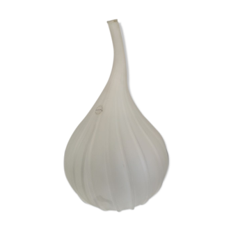 Murano glass vase, Salviati model Drops