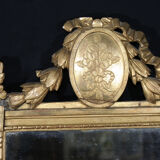 Miroir en bois doré
