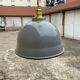 Domed dome suspension in gray and white enamelled sheet metal 18th new electrification