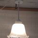Lampe baladeuse en verre style Art-déco - mid. XXeme