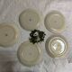 Lot de 5 assiettes en majoline Choisy le Roi XIX