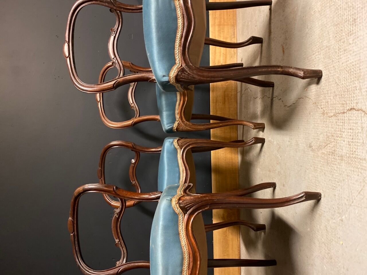 Série de 4 chaises XIXeme Napoléon III