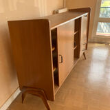 Solid wood sideboard