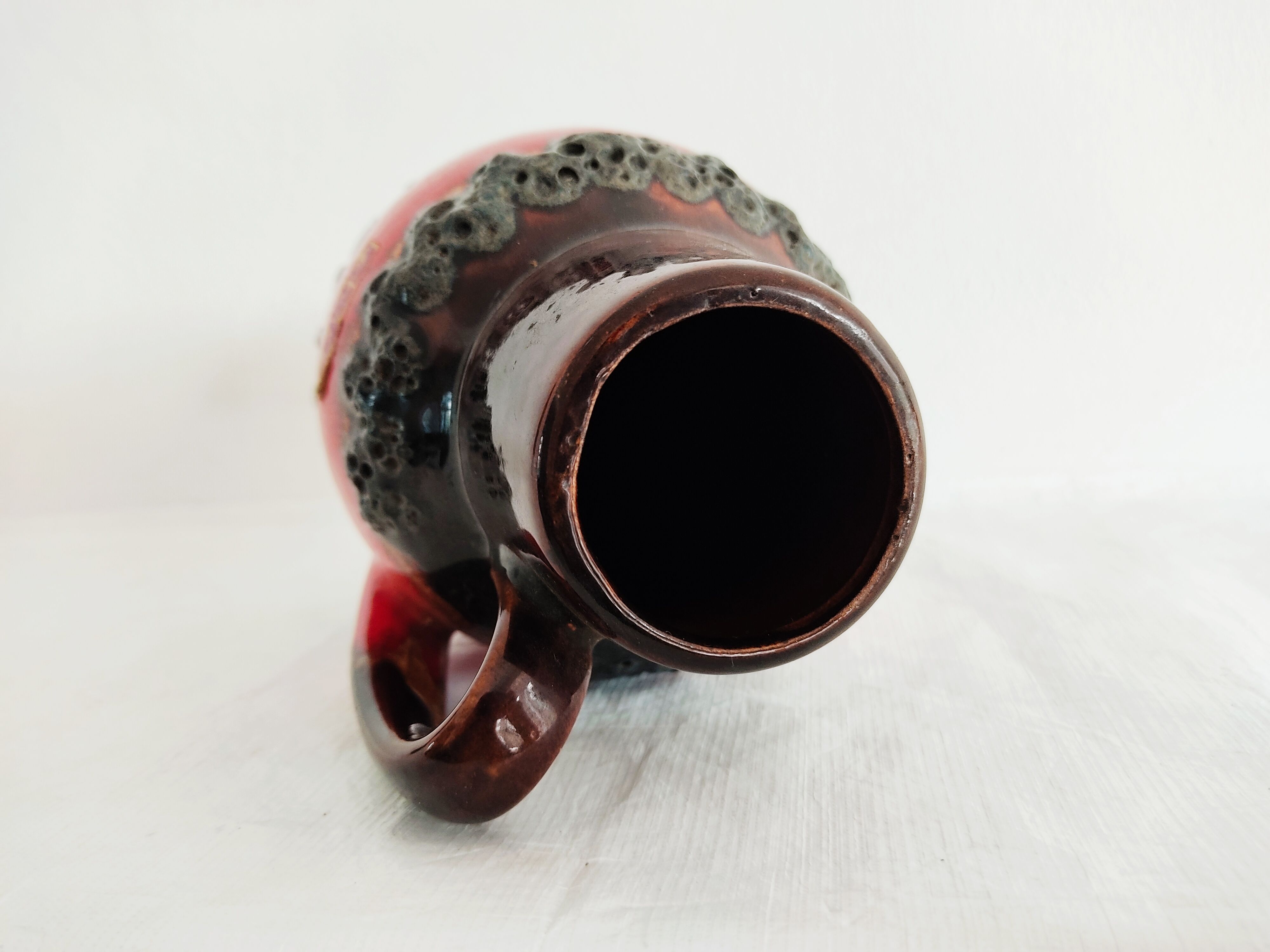 Vase West Germany Scheurich Fat Lava