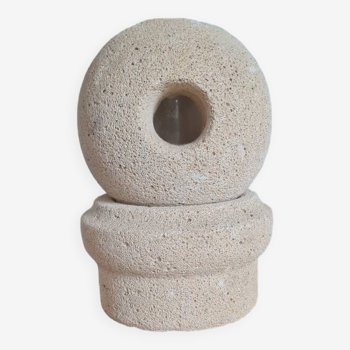 Table lamp in reconstituted stone 1970