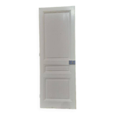 Communication door h221x79cm old paneled, molded, interior