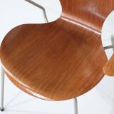 Model "3207" chair by Arne Jacobsen for Fritz Hansen, Denmark 1955.