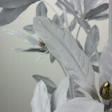 Flower Brass Floor Lamp, 1970s