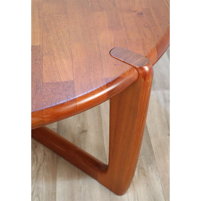 Scandinavian coffee table Denmark in teak 1960