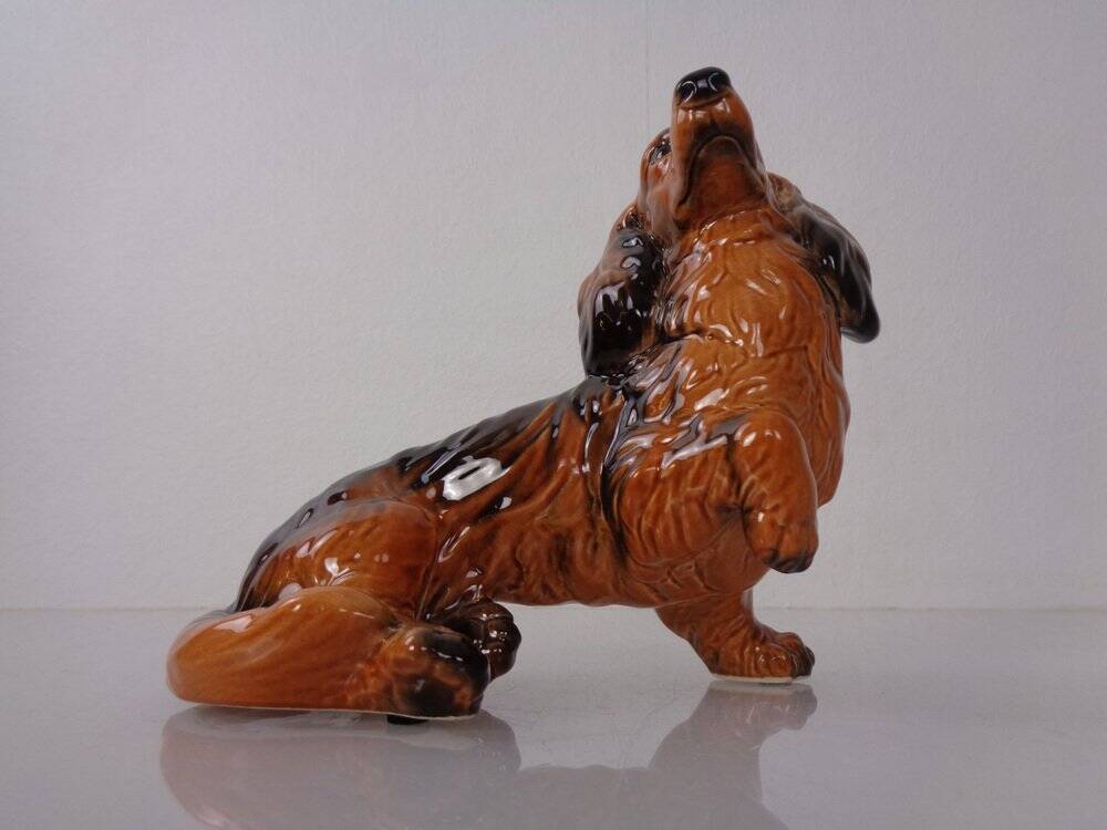 Porcelain Dachshund Figurine from Goebel, Germany, 1960s