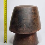 Hat form on solid wood stand, 1900s period